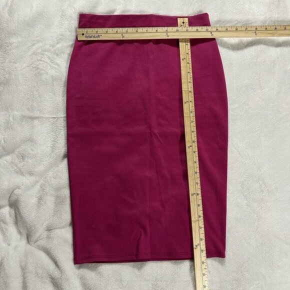 Body Central Pencil Skirt Women's M Pink Knee Length - Picture 2 of 4